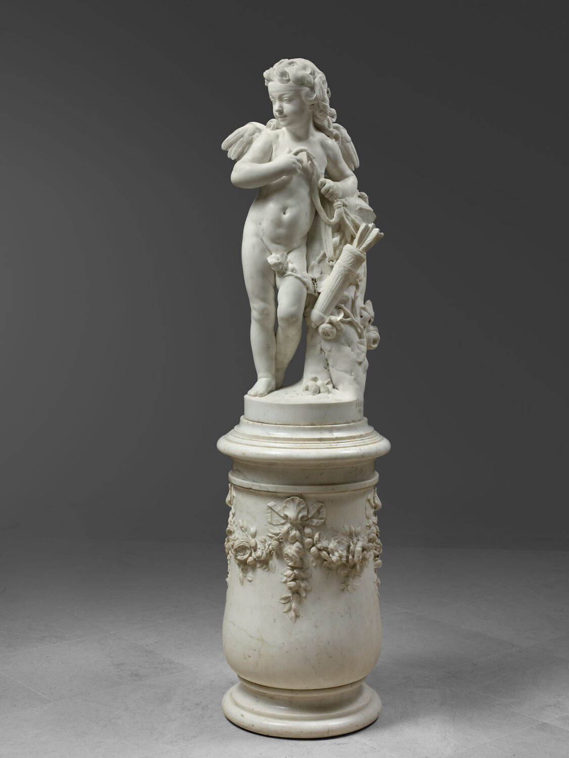 L'Amour essayant une de ses flèches, Saly, Jacques François Joseph, 1753