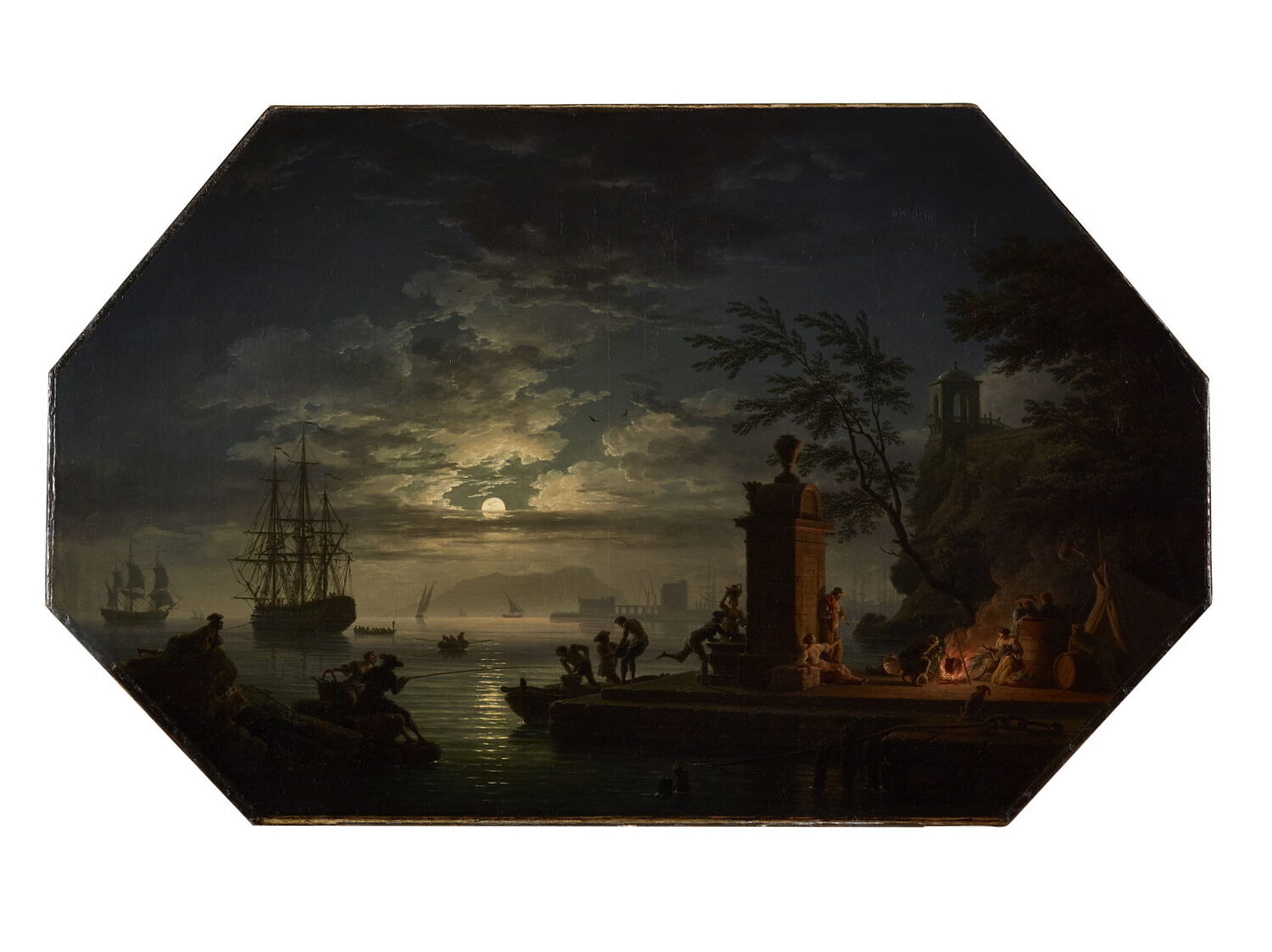 La Nuit, Vernet, Claude-Joseph, 3e quart du XVIIIe siècle (1762)