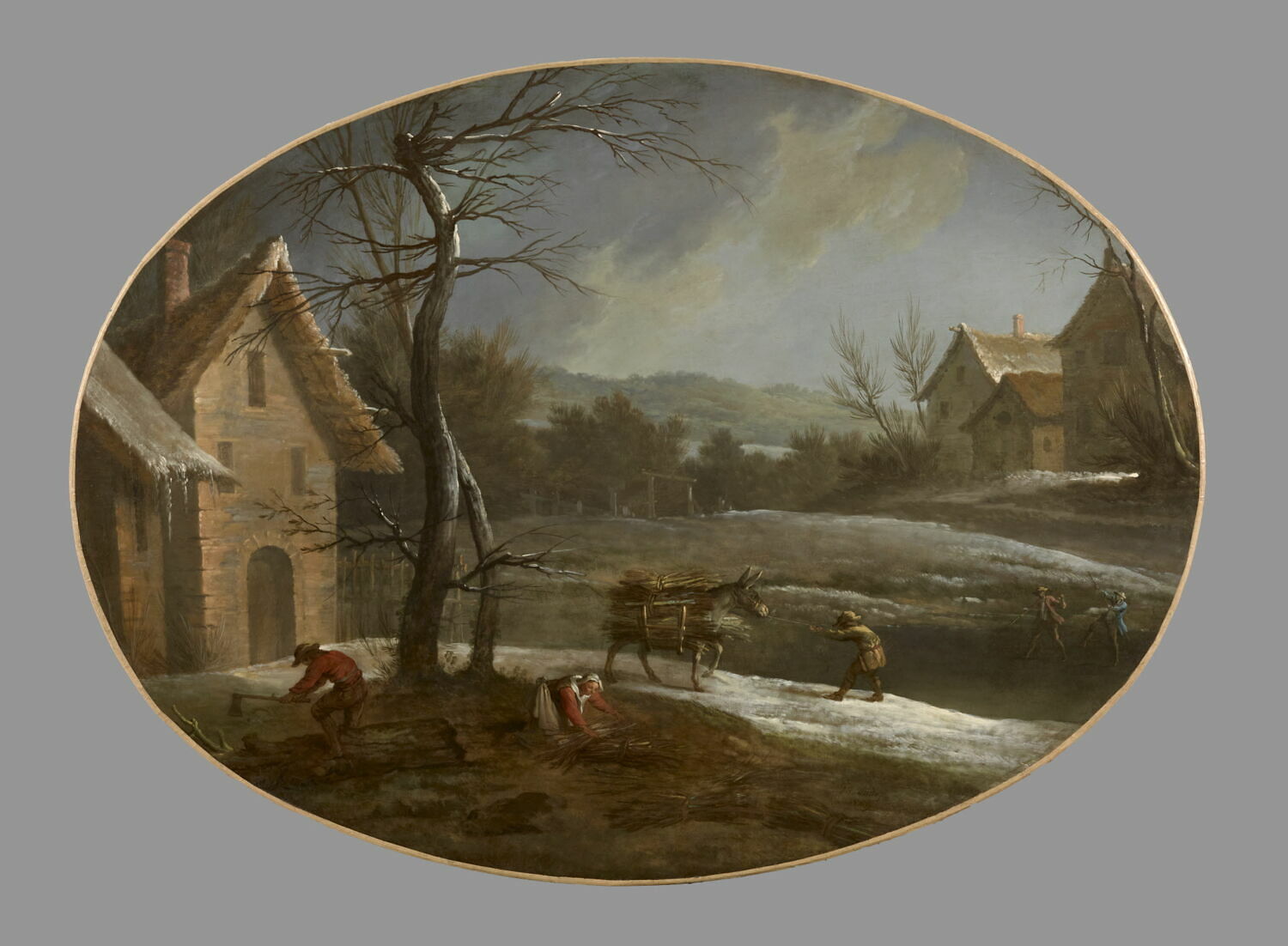 L'Hiver, Oudry, Jean-Baptiste, 2e quart du XVIIIe siècle (1749)