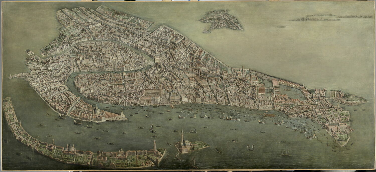 Vue de Venise, Anonyme, XVIIe siècle (1600 - 1700)