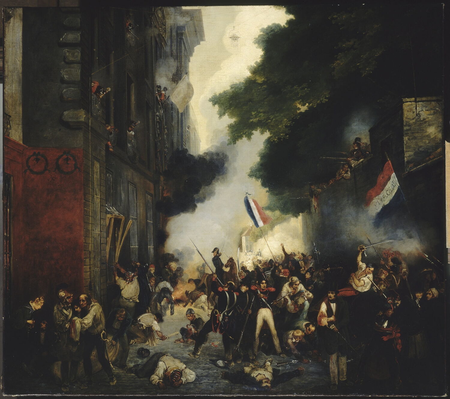 Attaque de la caserne de la rue de Babylone, 29 juillet 1830, Lordon, Jean-Abel, XIXe siècle (1800 - 1900)