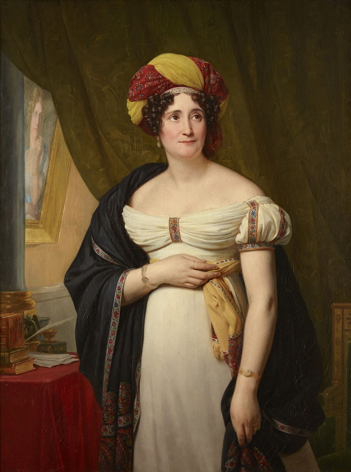Sophie Gay (1776-1852), née Nichalut de la Valette, Hersent, Louis, 1e quart du XIXe siècle (1824)