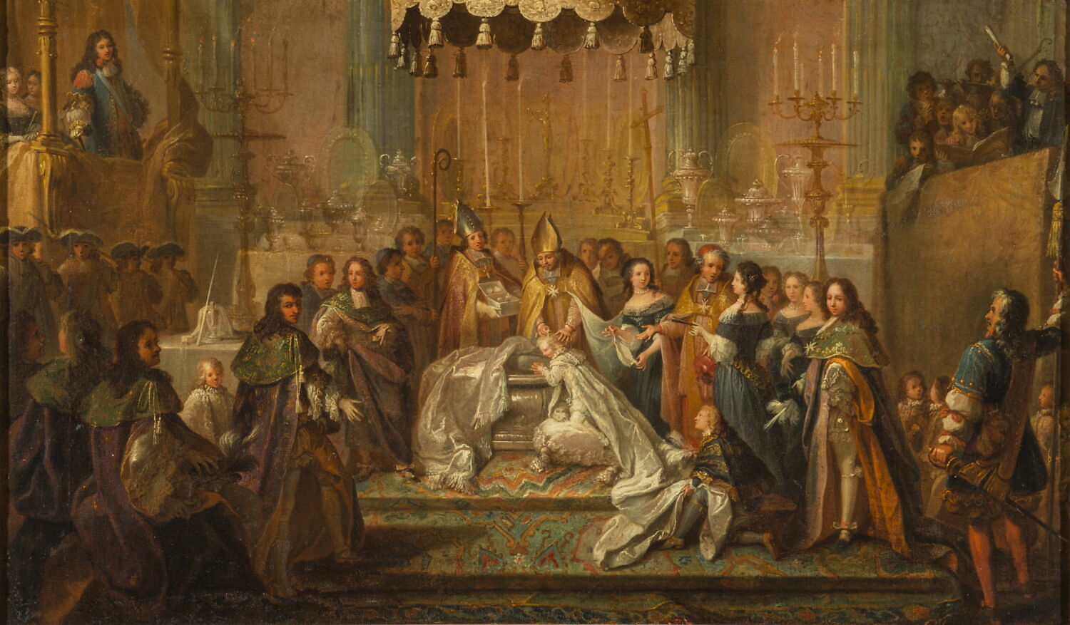 Baptême du dauphin Louis, fils de Louis XIV, 24 mars 1668, Christophe, Joseph, Début du XVIIIe siècle (avant 1715)