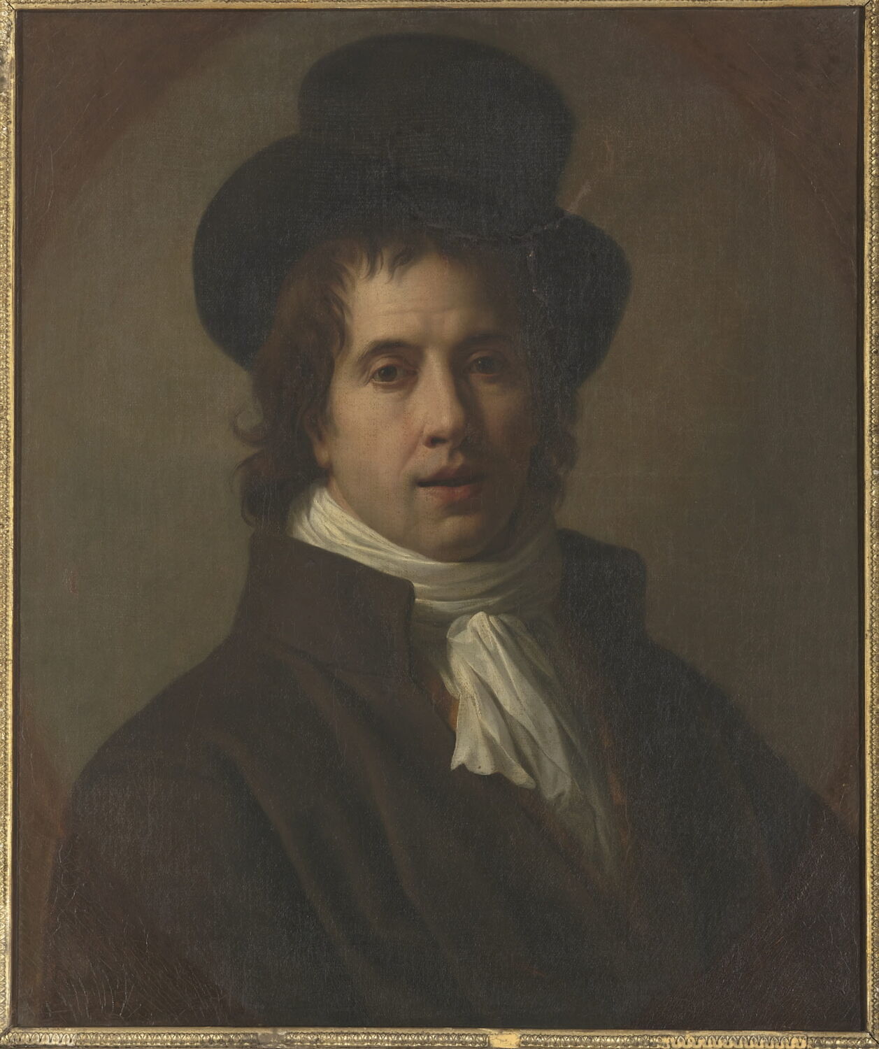 Portrait de l'artiste par lui-même, Perrin, Jean Charles Nicaise, Fin du XVIIIe siècle (1788)