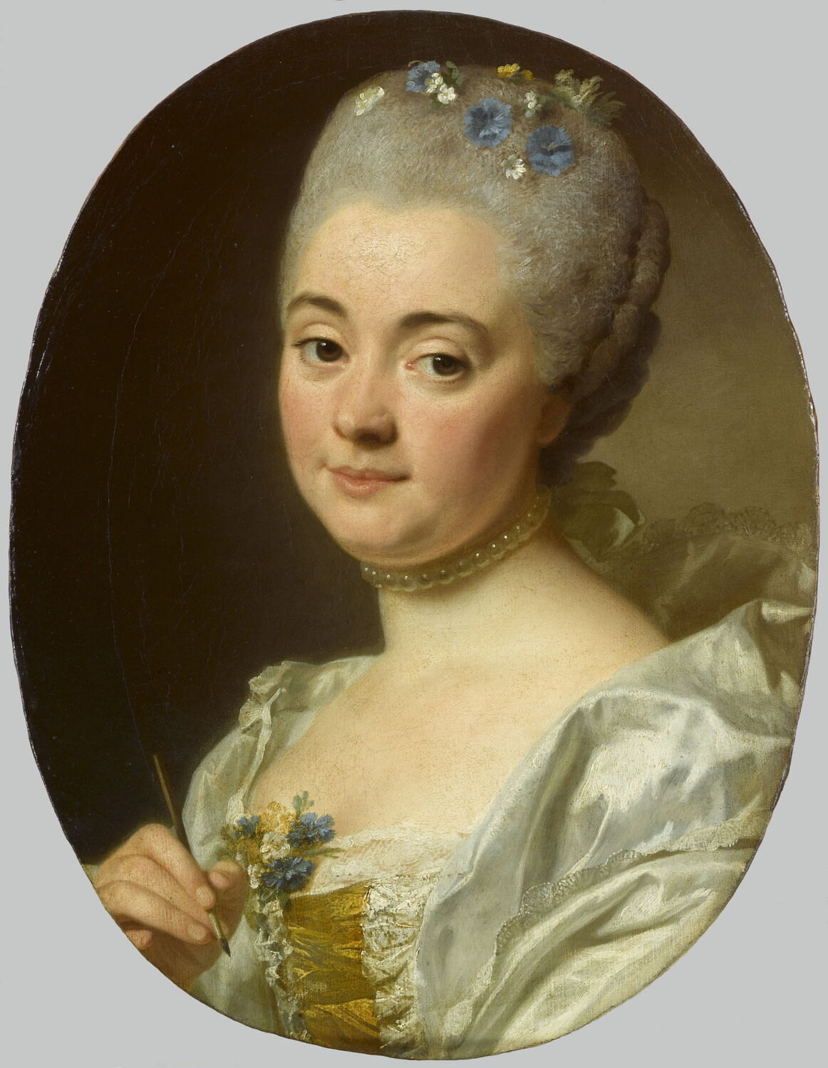 Madame Joseph-Marie Vien (1728-1805), née Reboul, Roslin, Alexandre, Milieu du XVIIIe siècle (vers 1757)