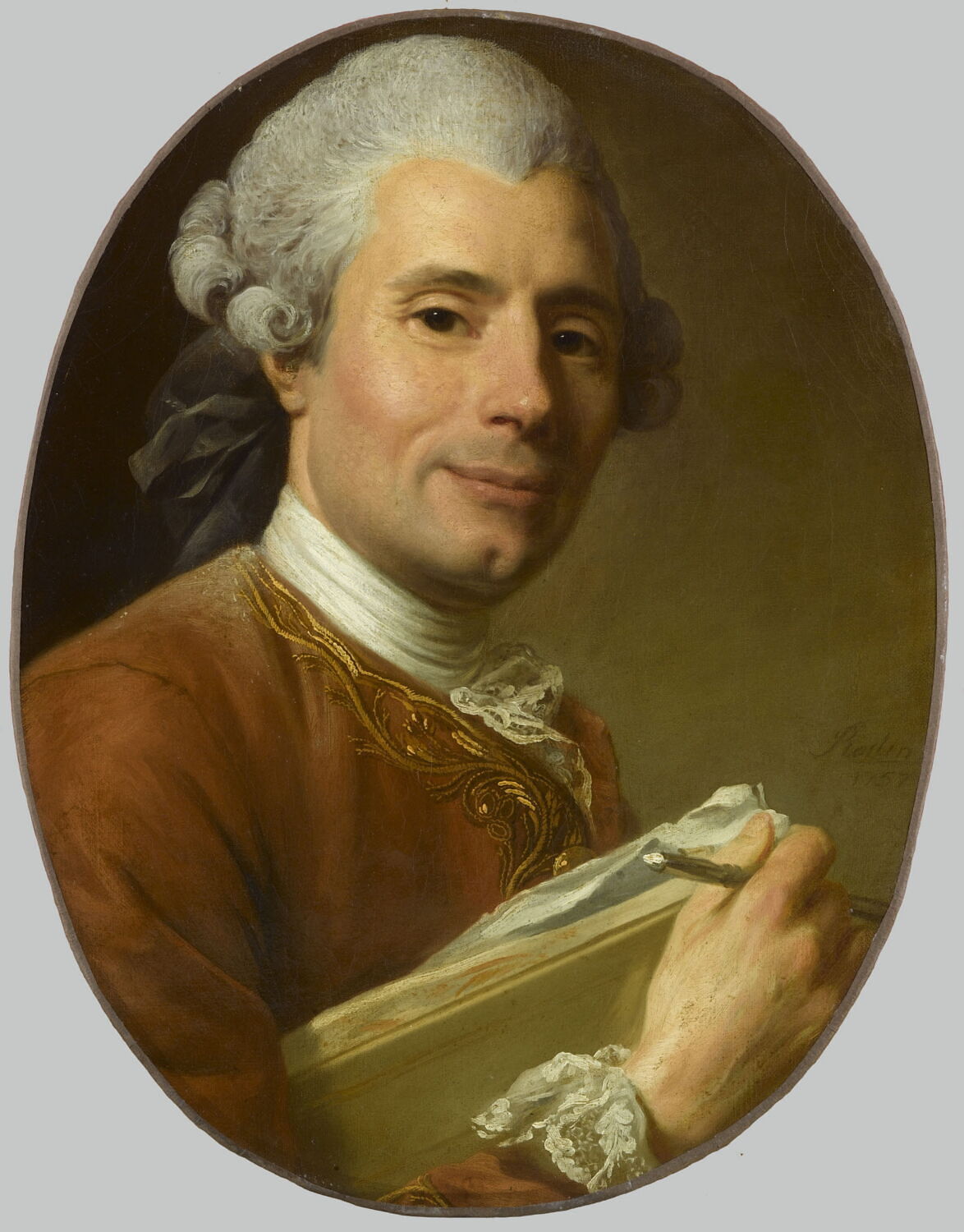 Joseph-Marie Vien (1716-1809), peintre, Roslin, Alexandre, Milieu du XVIIIe siècle (1757)