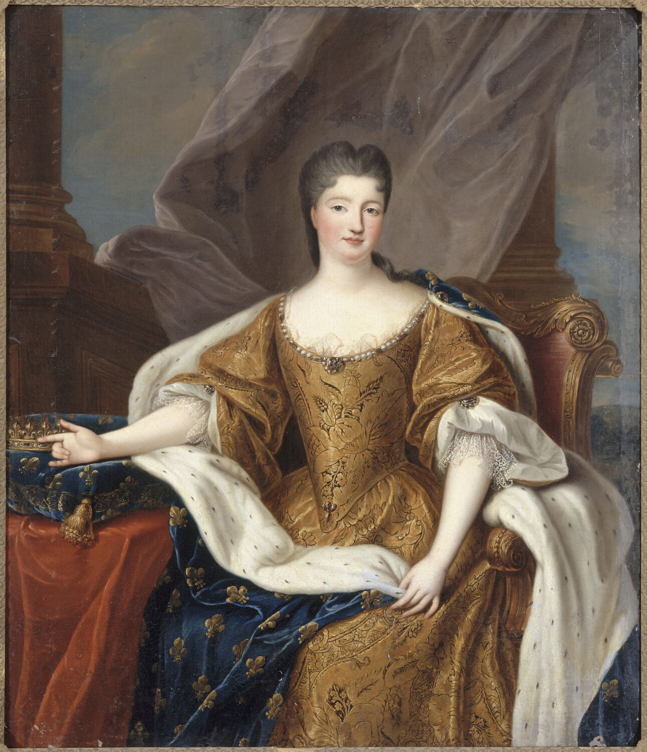 Charlotte de Hesse-Rheinfels-Rothembourg, duchesse de Bourbon (1714-1741), Gobert, Pierre, 2e quart du XVIIIe siècle (1726 - 1750)