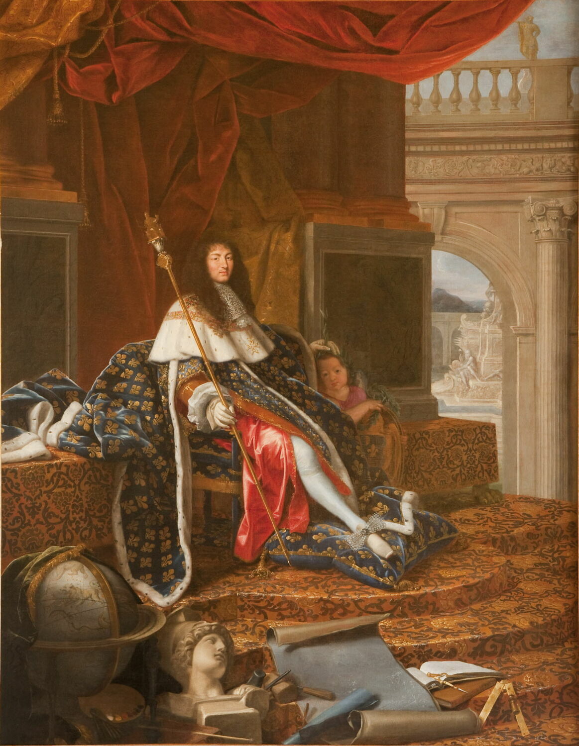 Louis Xiv Roi De France 1638 1715 Protecteur De Lacadémie Louvre Collections