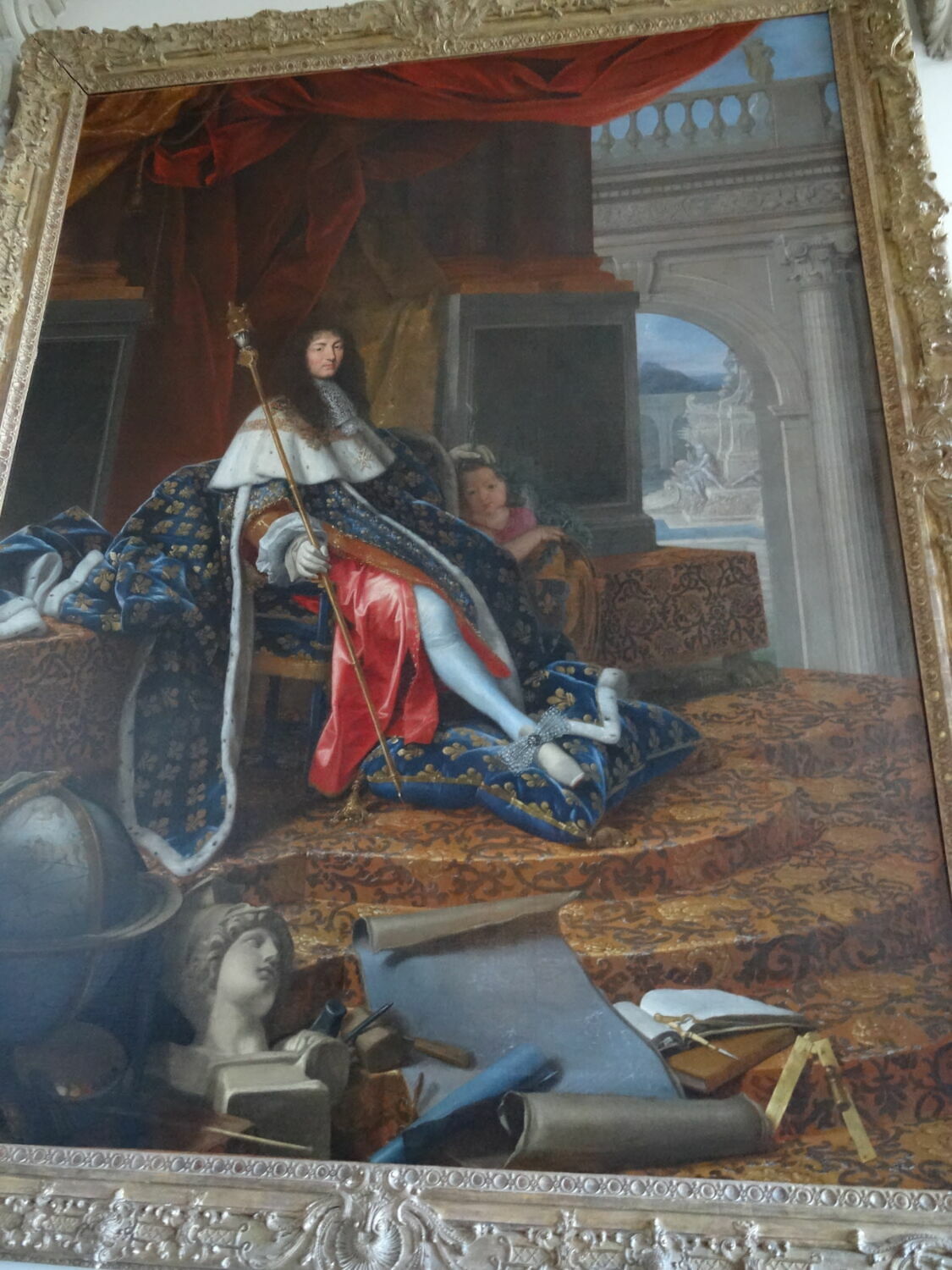 Louis Xiv Roi De France Protecteur De L Acad Mie Louvre Collections