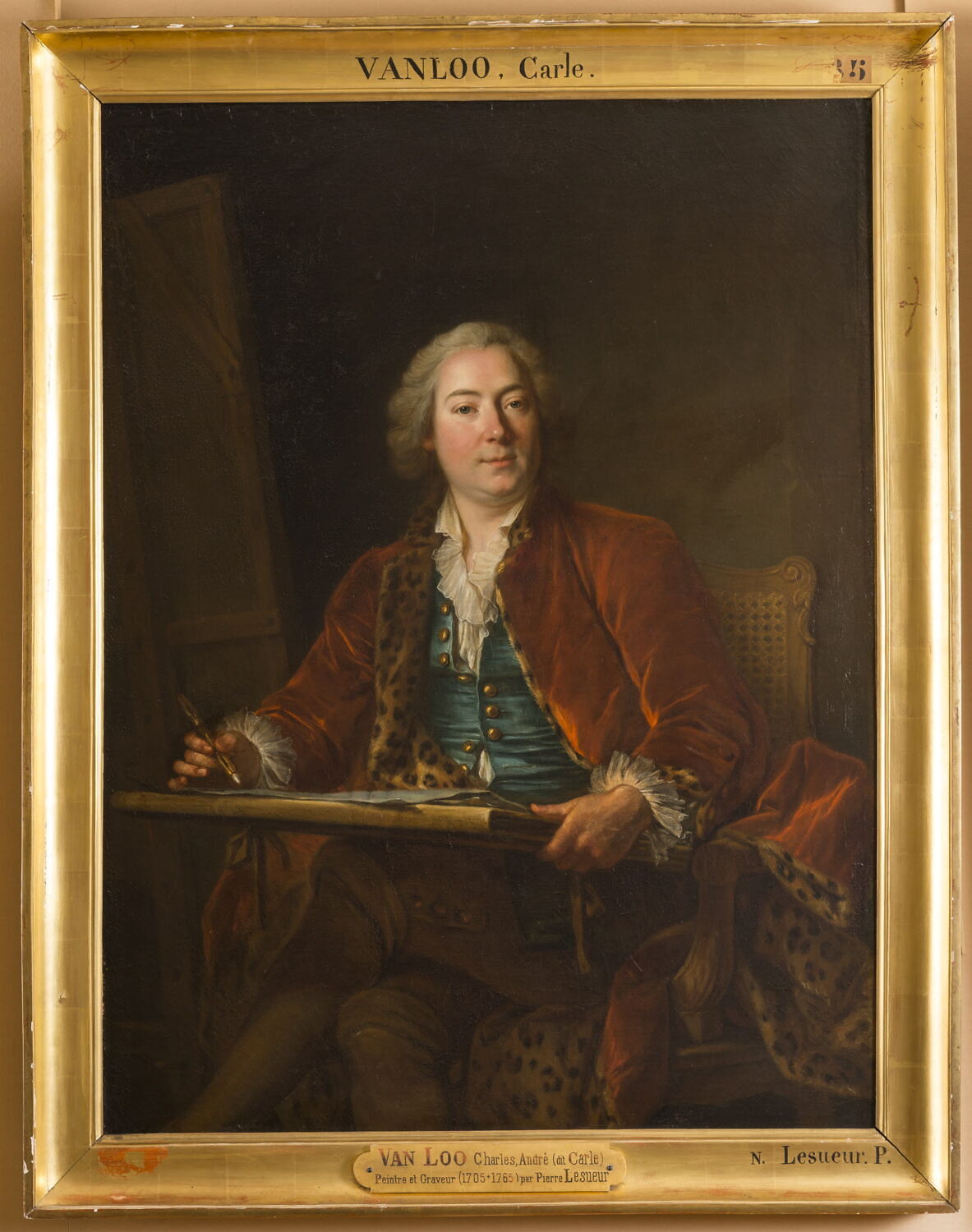 Carle Van Loo (1705-1765), peintre, Le Sueur, Pierre, Milieu du XVIIIe siècle (vers 1747)