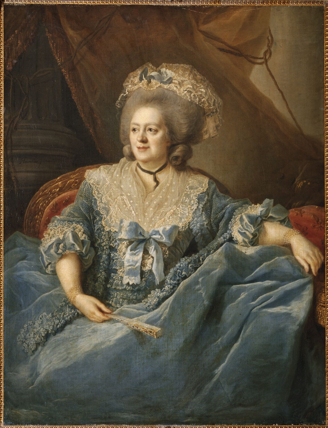 Marie-Louise-Thérèse-Victoire de France, dite Madame Victoire (1733-1799), Heinsius, Johann Ernst, Fin du XVIIIe siècle (1786)