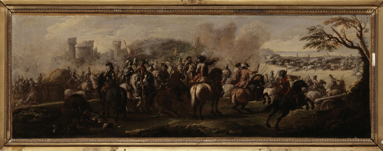 Marche de troupes, Courtois, Jacques, XVIIe siècle (1600 - 1700)