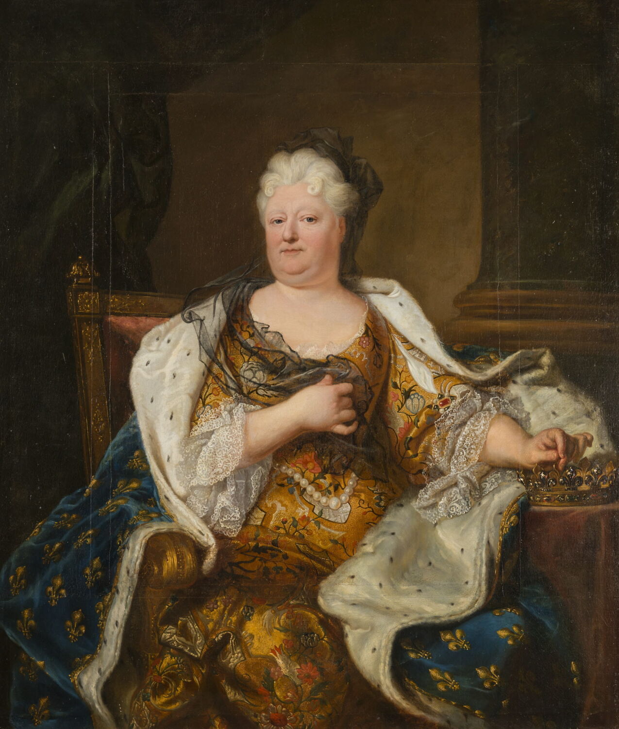 Elisabeth-Charlotte de Bavière, duchesse d'Orléans (1652-1722), Rigaud, Hyacinthe, 1e tiers du XVIIIe siècle (1713 - 1722)