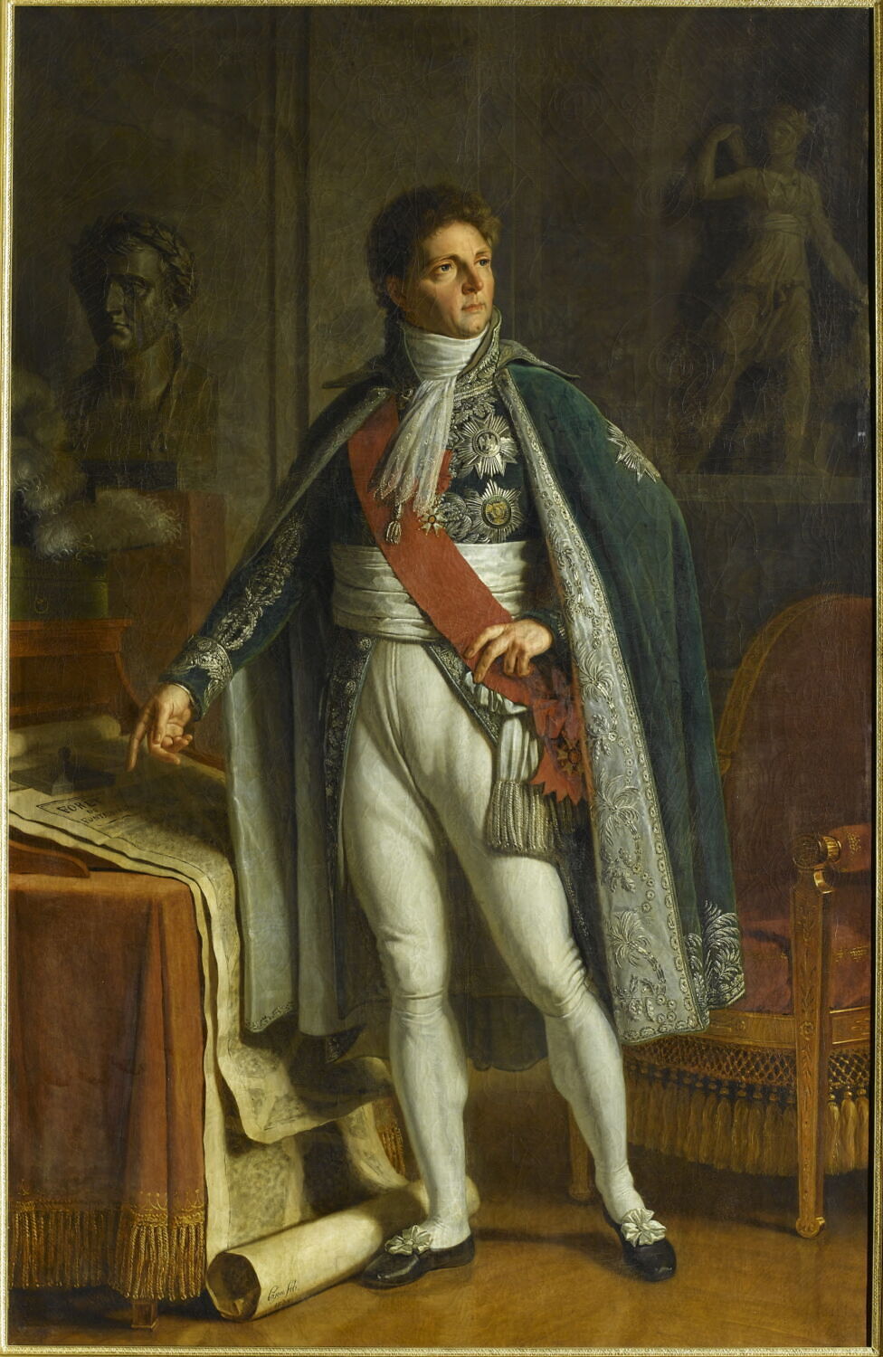 Louis Auguste Berthier, prince de Neuchâtel et de Wagram, Pajou, Jacques Augustin, Fin du XVIIIe siècle - début du XIXè siècle (1808)