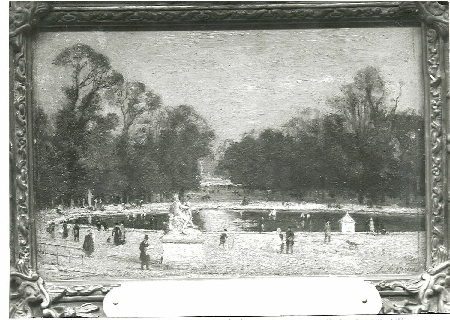 Le bassin des Tuileries, Lépine, Stanislas, 4e quart du XIXe siècle (1875 - 1880)