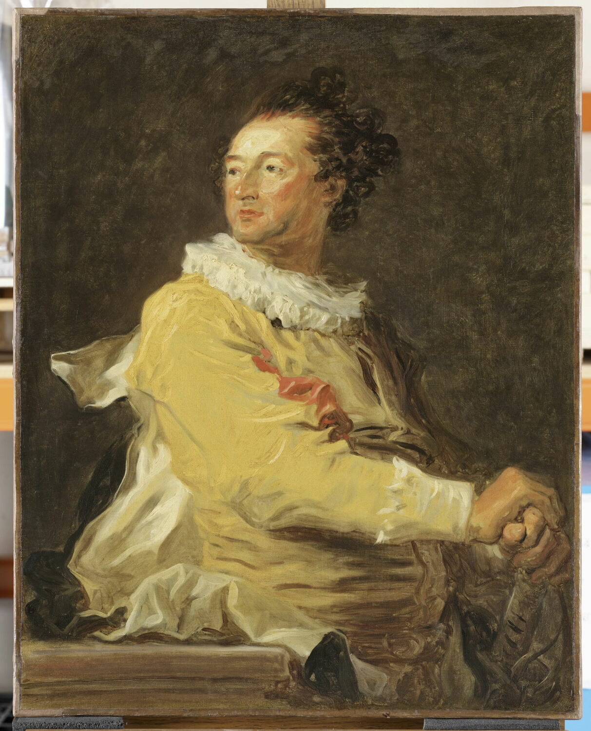 Portrait d'Anne-François d'Harcourt, duc de Beuvron (1727-1797), Fragonard, Jean-Honoré, 3e quart du XVIIIe siècle (vers 1770)