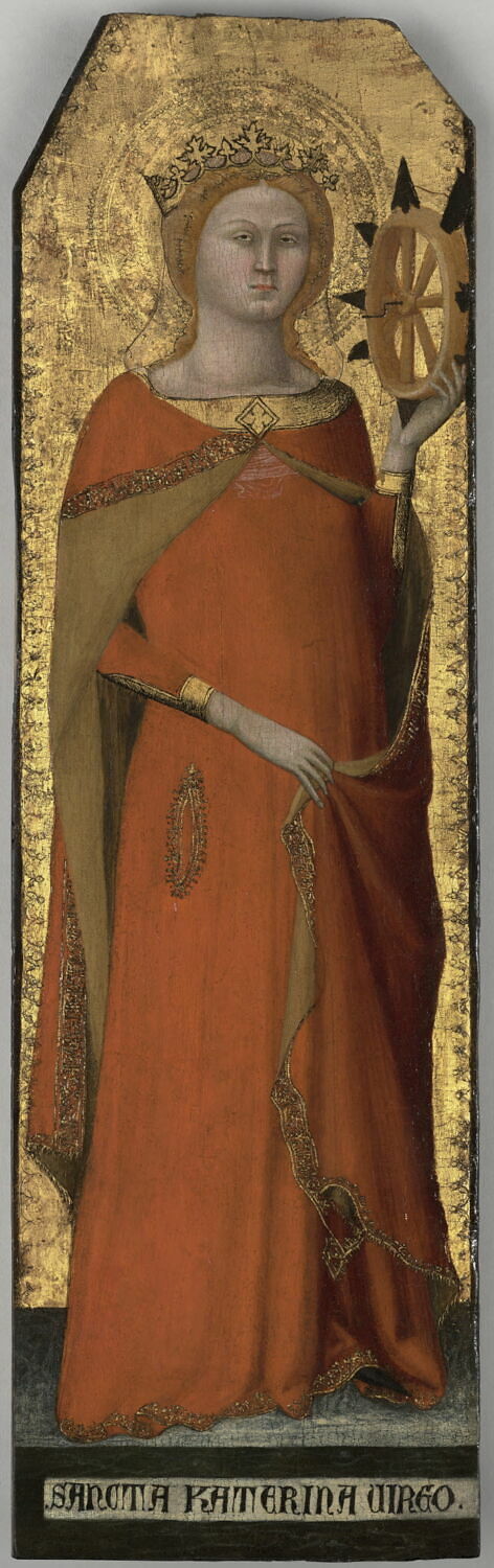 Sainte Catherine d'Alexandrie, Giovannetti, Matteo, XIVe siècle (vers 1345)