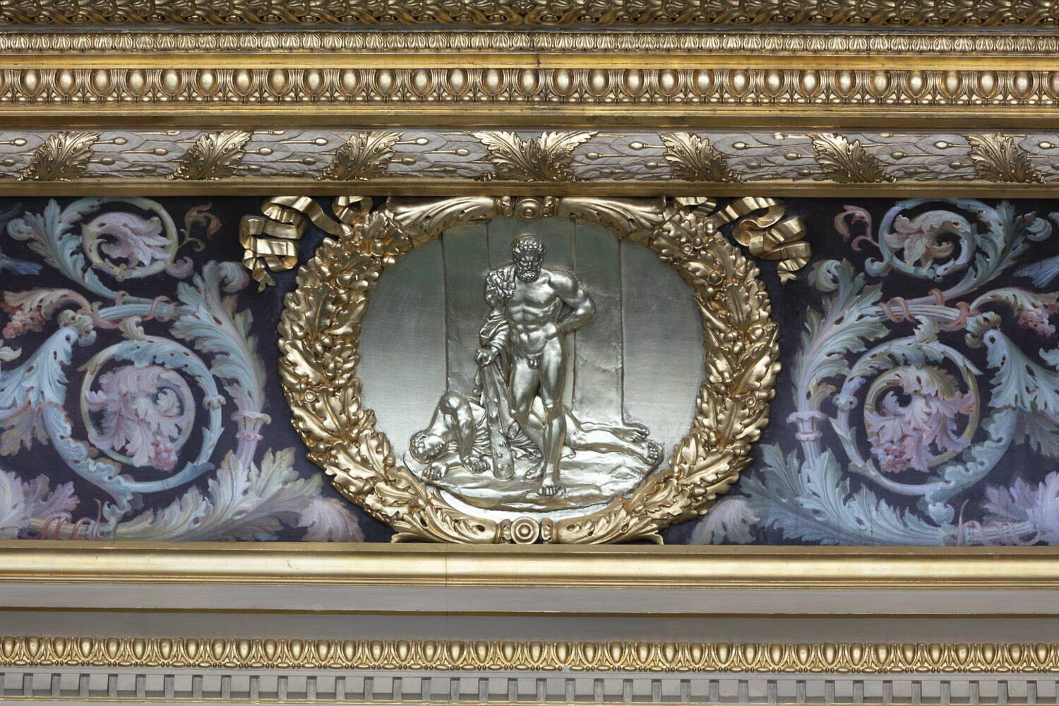 Voussures : Les douze travaux d'Hercule, Alaux, Jean, 2e quart du XIXe siècle (1832)
