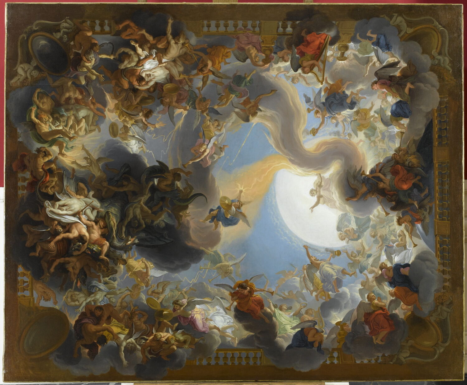 La Chute des anges rebelles, Verdier, François, 2e moitié du XVIIe siècle (1650 - 1700)