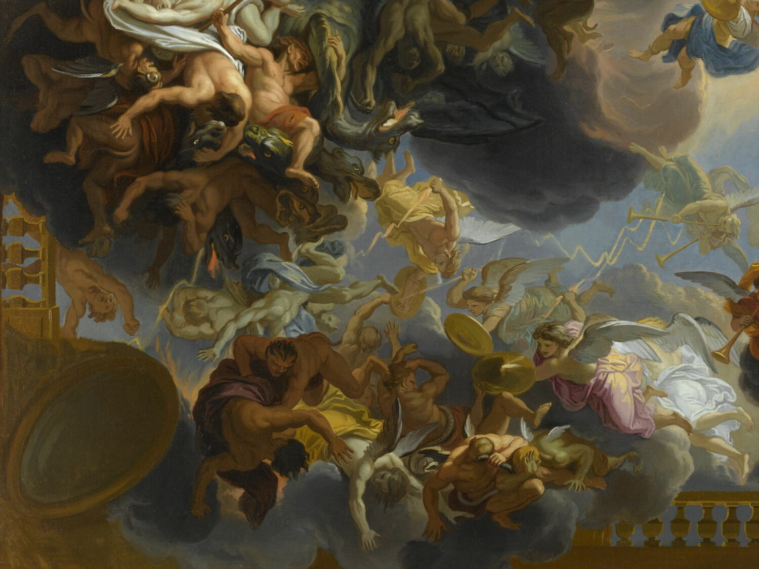 La Chute Des Anges Rebelles - Louvre Collections