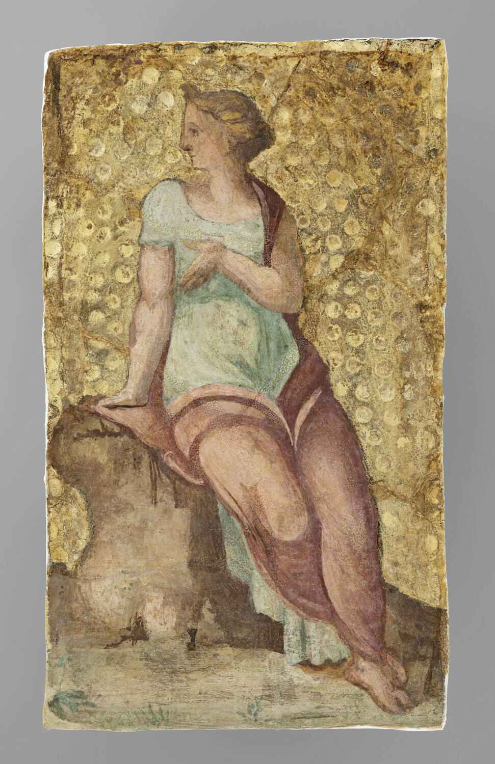 peinture murale, époque moderne (?); époque contemporaine (?)

Date de création/fabrication : 3e quart XVIIIe s. ap. J.-C. (1750 - 1775)