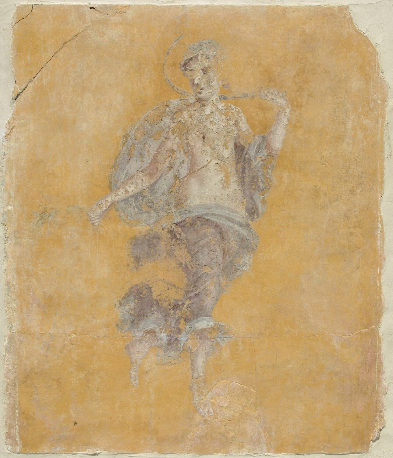 peinture murale, romain impérial ; 4e style

Date de création/fabrication : 2e moitié Ie s. ap. J.-C. (62 - 79)