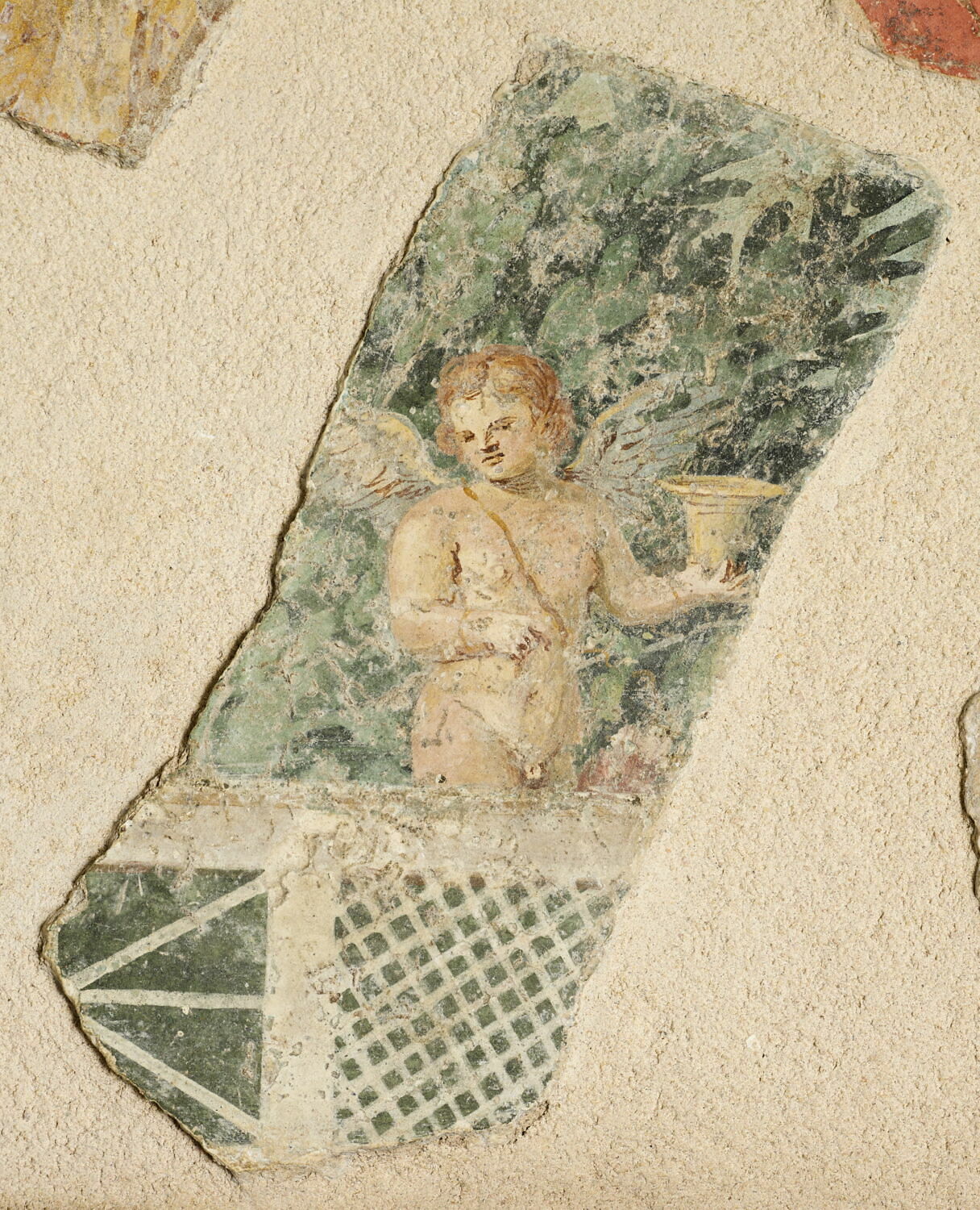 peinture murale, romain impérial

Date de création/fabrication : Ie s. ap. J.-C. (1 - 100)