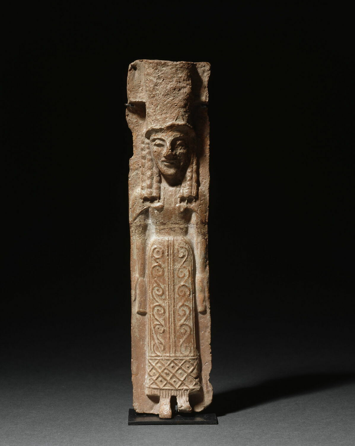 relief, orientalisant ; dédalique

Date de création/fabrication : 3e quart VIIe s. av. J.-C. (vers -640)
