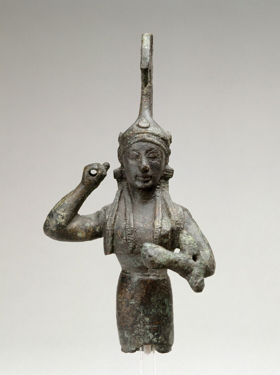 statuette, archaïque

Date de création/fabrication : 3e quart VIe s. av. J.-C. (vers -540)