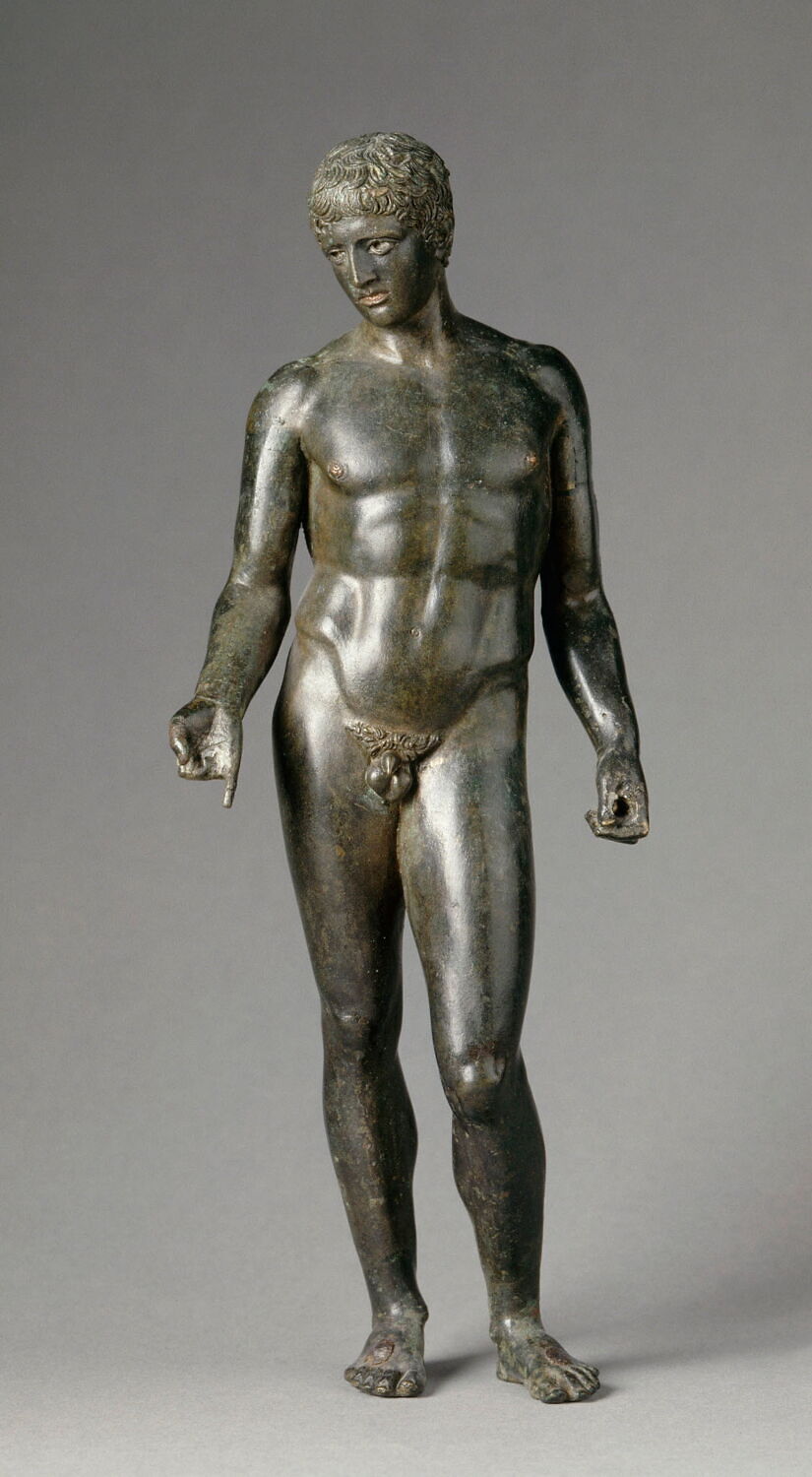 statuette, romain impérial

Date de création/fabrication : 2e quart Ie s. ap. J.-C. (25 - 50)