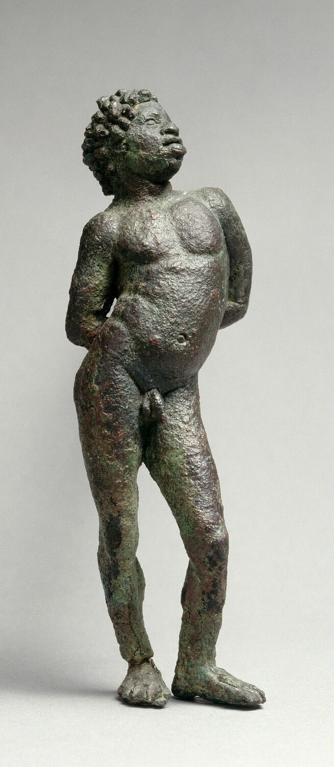 statuette, hellénistique

Date de création/fabrication : IIe s. av. J.-C. ; Ie s. av. J.-C. (-200 - 0)