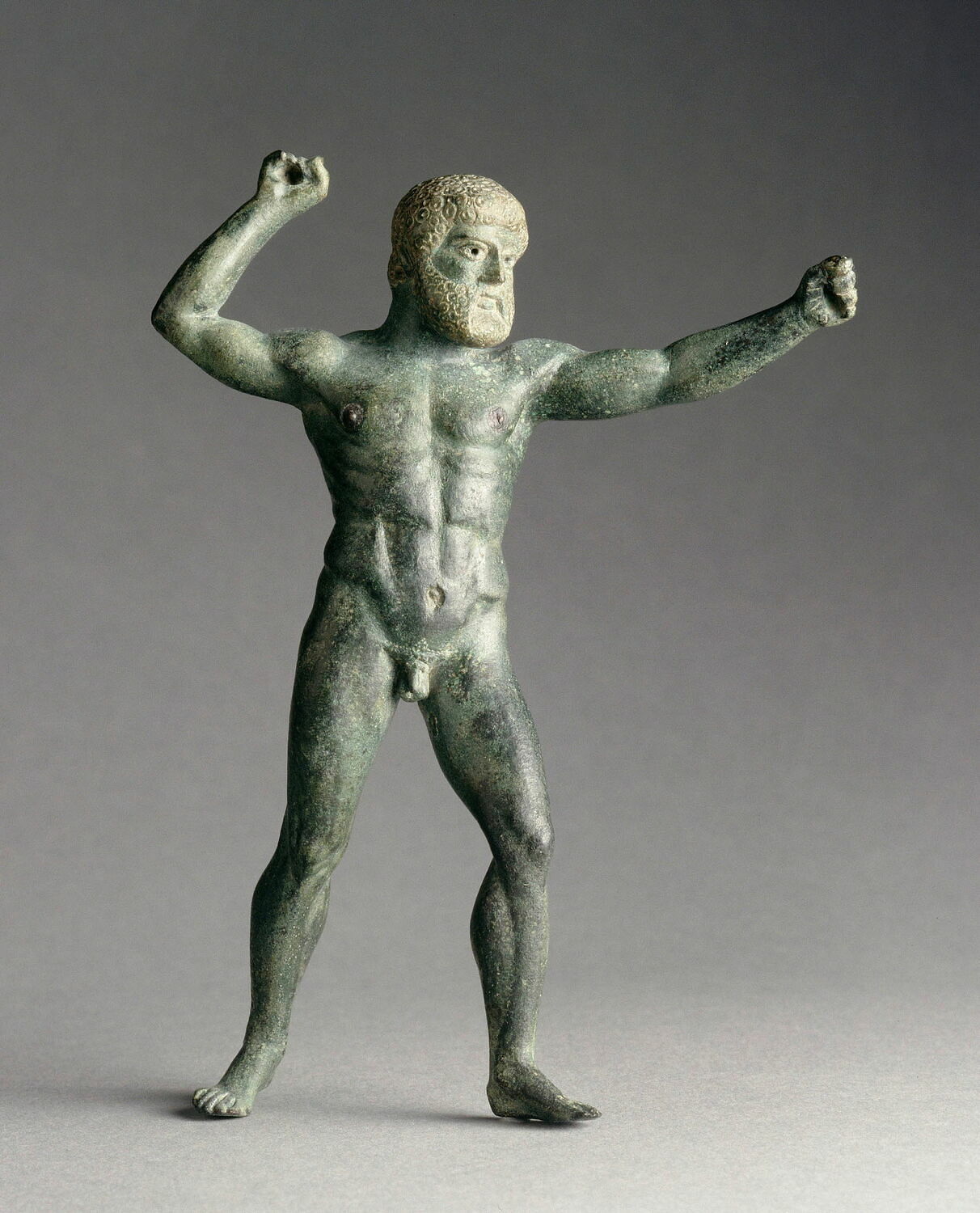 statuette, classique

Date de création/fabrication : 2e quart Ve s. av. J.-C. (vers -460)