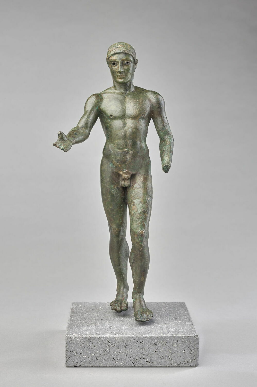 statuette, classique

Date de création/fabrication : 2e quart Ve s. av. J.-C. (vers -460)
