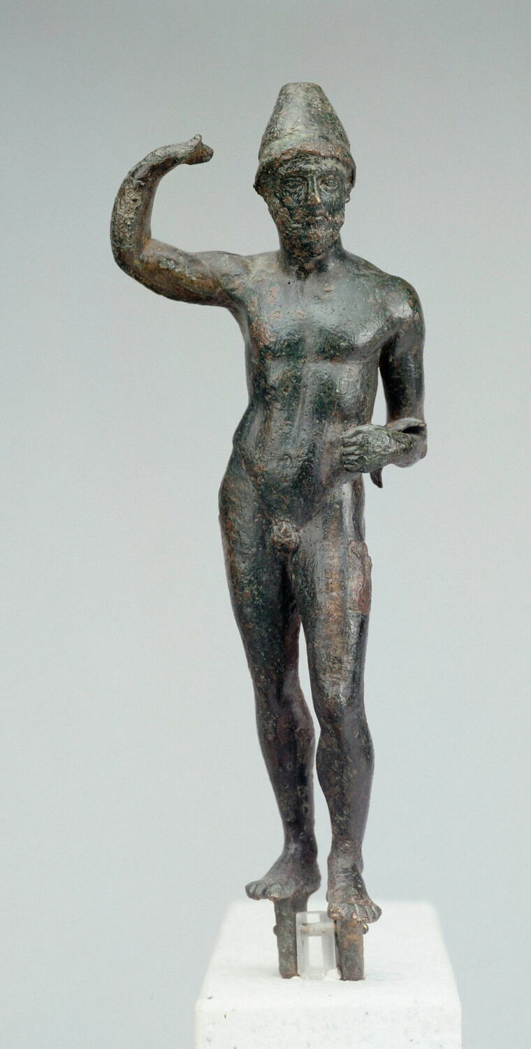 statuette, classique

Date de création/fabrication : 2e quart Ve s. av. J.-C. (vers -460)