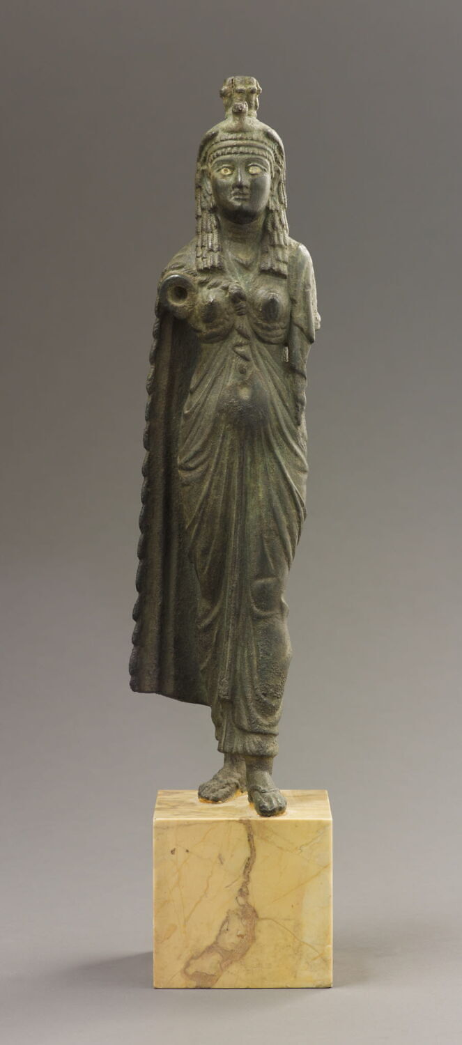 statuette, hellénistique

Date de création/fabrication : 2e moitié Ie s. av. J.-C. (vers -50 - -30)