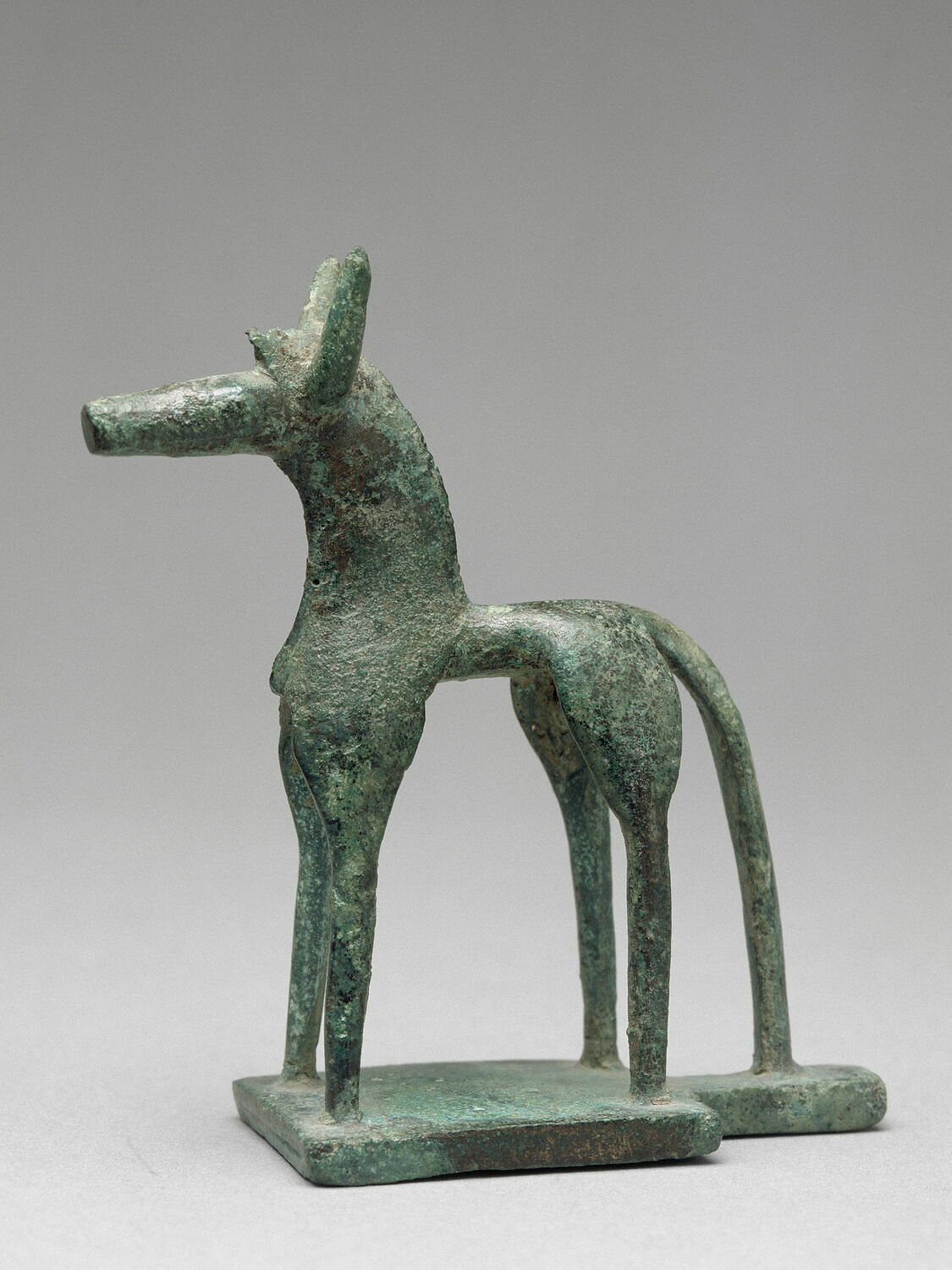 statuette ; ex-voto, géométrique récent

Date de création/fabrication : 4e quart VIIIe s. av. J.-C. (-725 - -700)