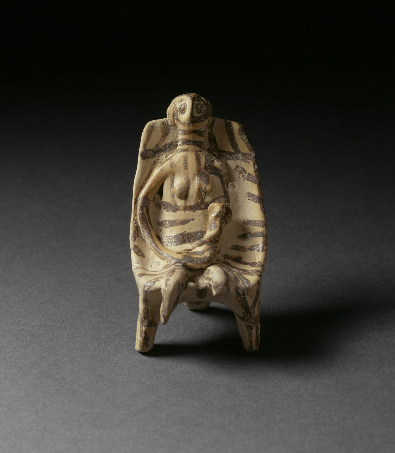 figurine, mycénien récent III A

Date de création/fabrication : XIVe s. av. J.-C. (vers -1360)