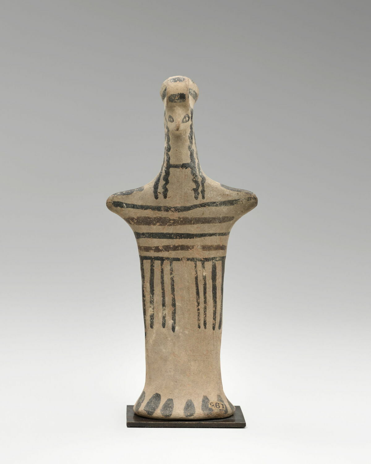 figurine, archaïque

Date de création/fabrication : 1e moitié VIe s. av. J.-C. (vers -570 - -550)