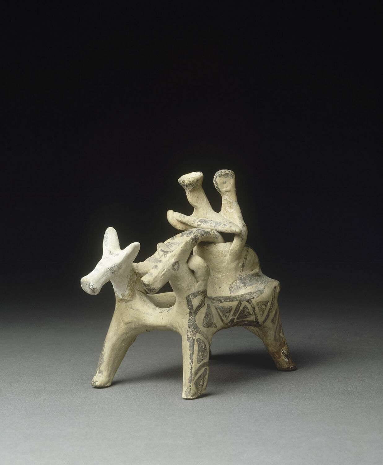 groupe de figurines, helladique récent III A ; helladique récent III B

Date de création/fabrication : XIIIe s. av. J.-C. (-1300 - -1200)
