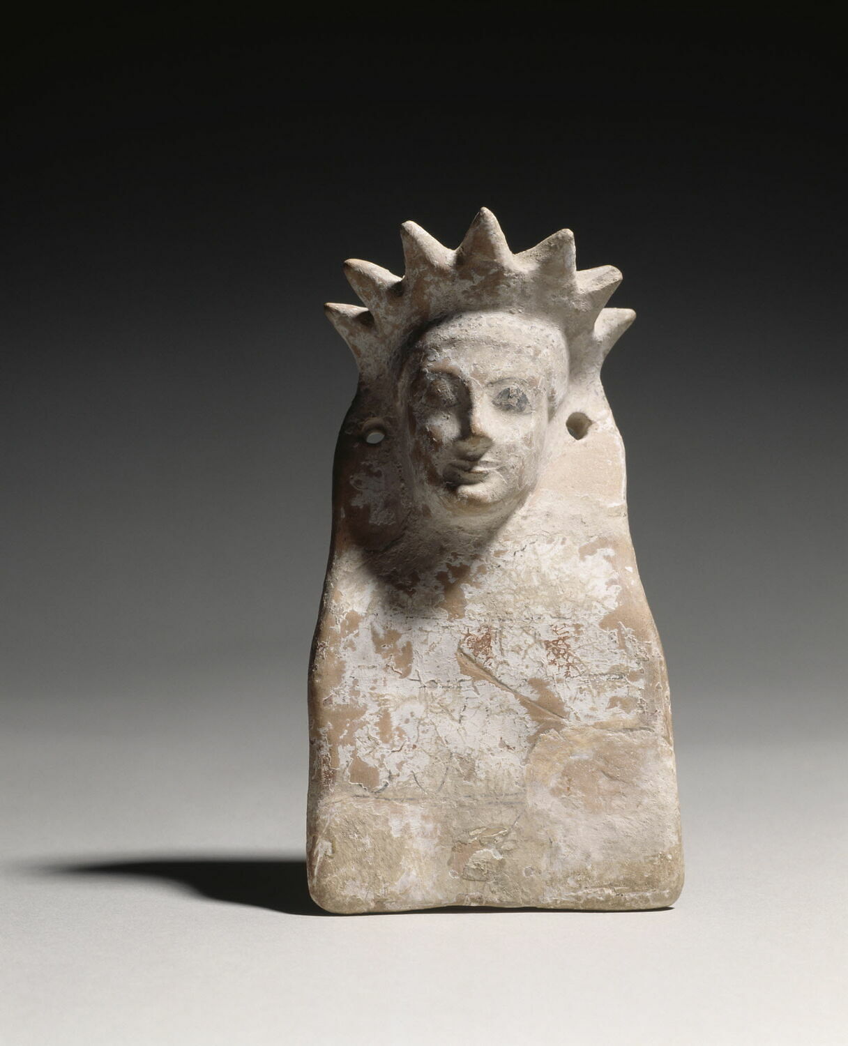 figurine en buste, archaïque

Date de création/fabrication : 3e quart VIe s. av. J.-C. (vers -540 - -530)