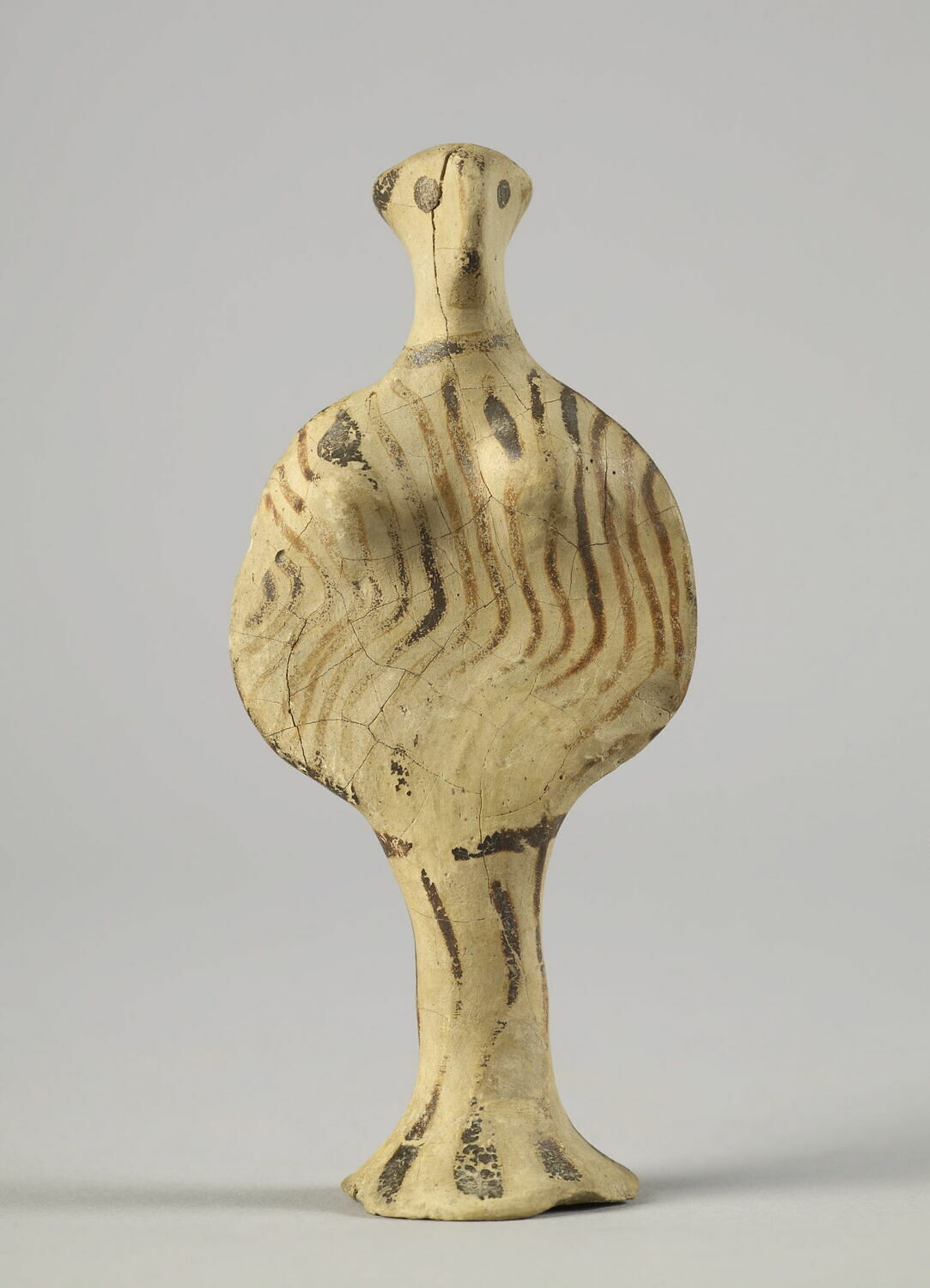 figurine, mycénien récent III A2 ; mycénien récent III B

Date de création/fabrication : XIVe s. av. J.-C. (vers -1325)