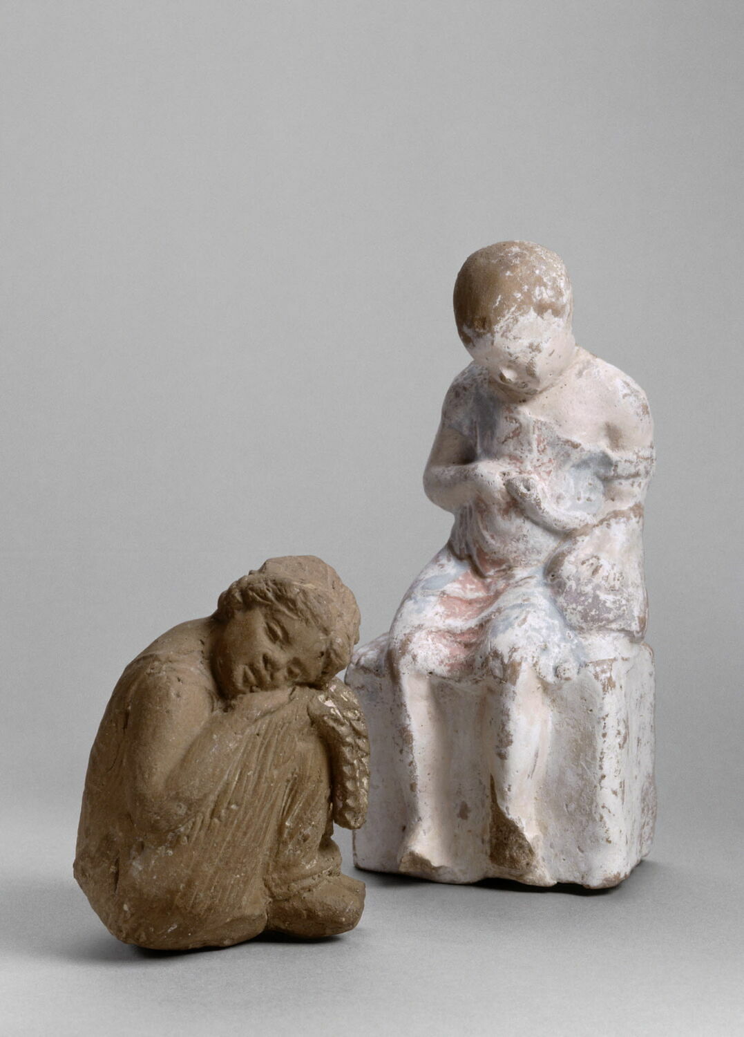 figurine, hellénistique

Date de création/fabrication : 4e quart IVe s. av. J.-C. ; IIIe s. av. J.-C. (-325 - -200)