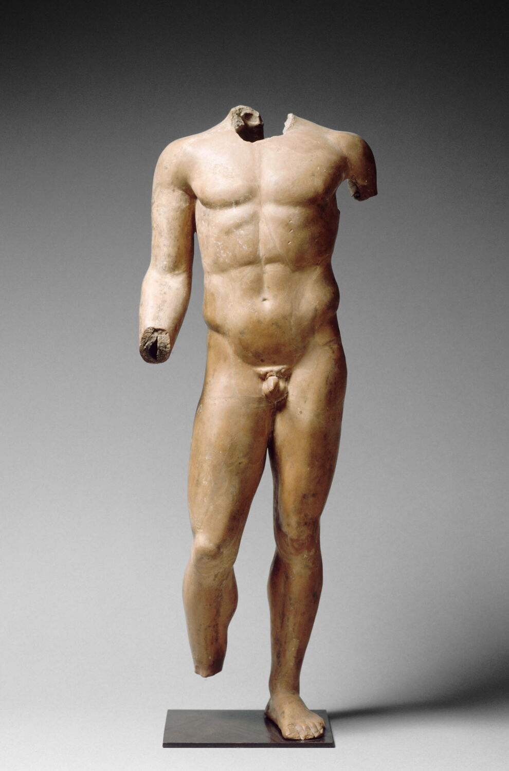 figurine, hellénistique

Date de création/fabrication : 2e moitié IIe s. av. J.-C. (-150 - -100)