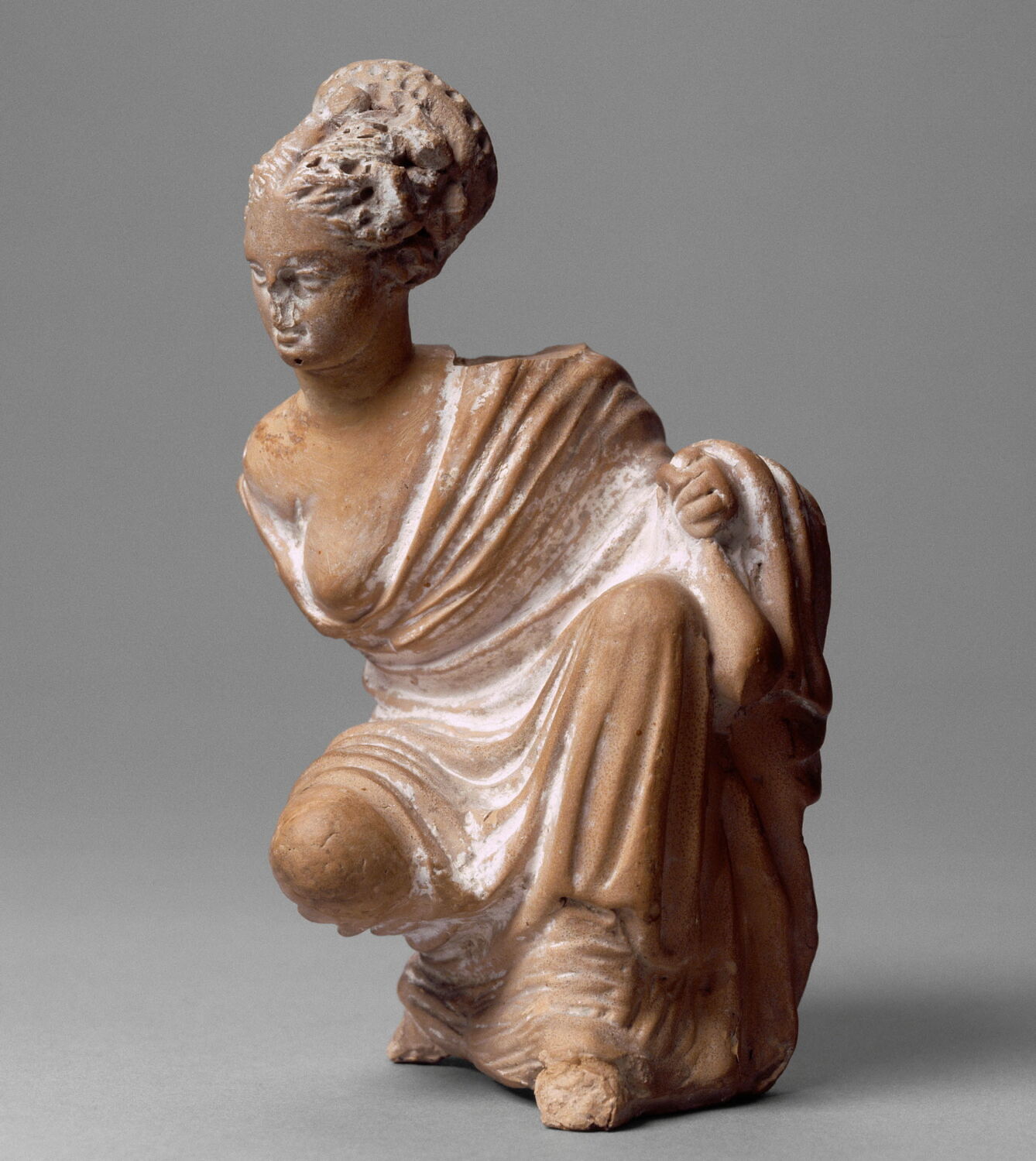 figurine, hellénistique

Date de création/fabrication : 3e quart IVe s. av. J.-C. (vers -330 - -300)
