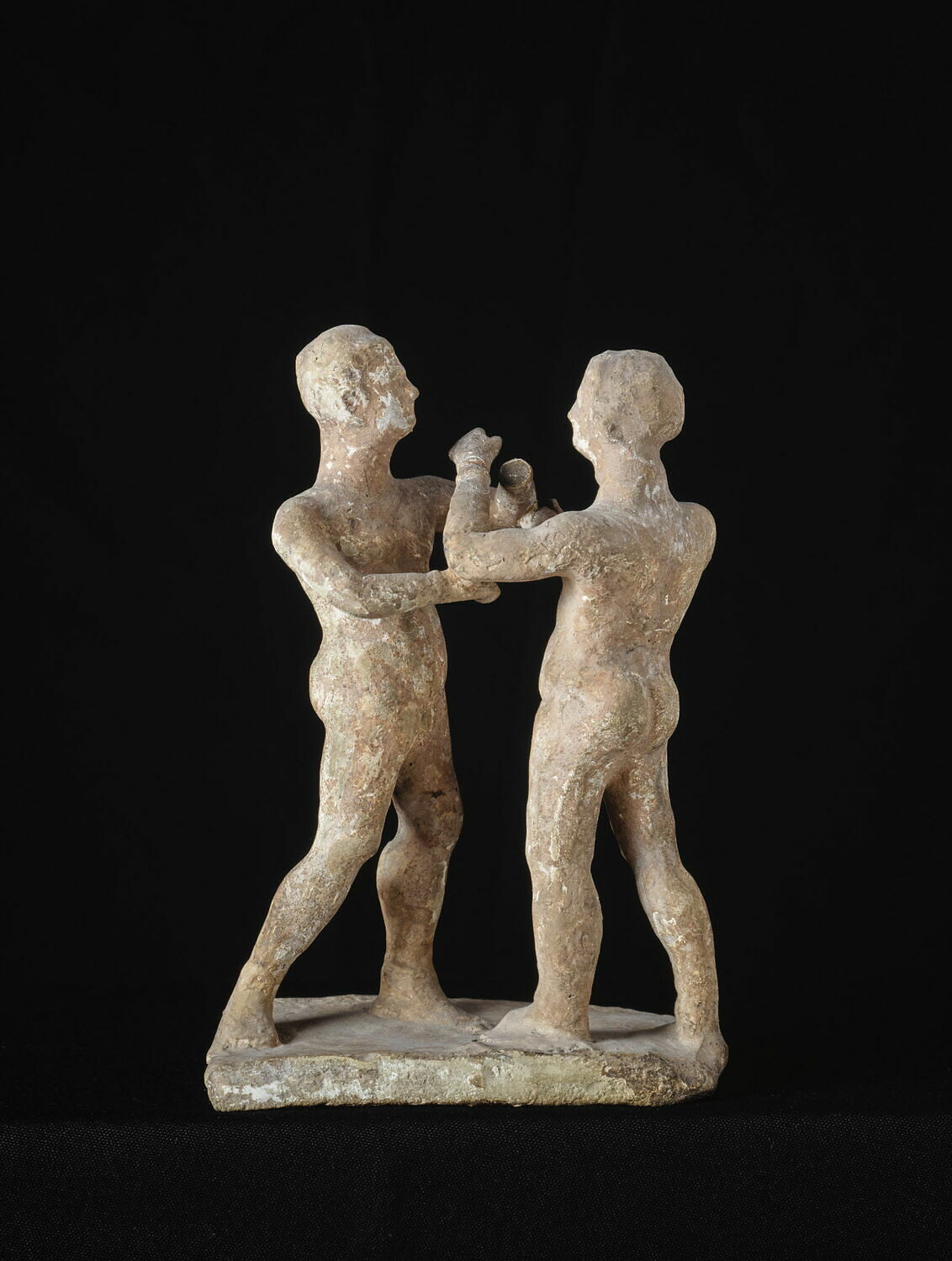 groupe de figurines, hellénistique

Date de création/fabrication : IIIe s. av. J.-C. (?) (-300 - -200)