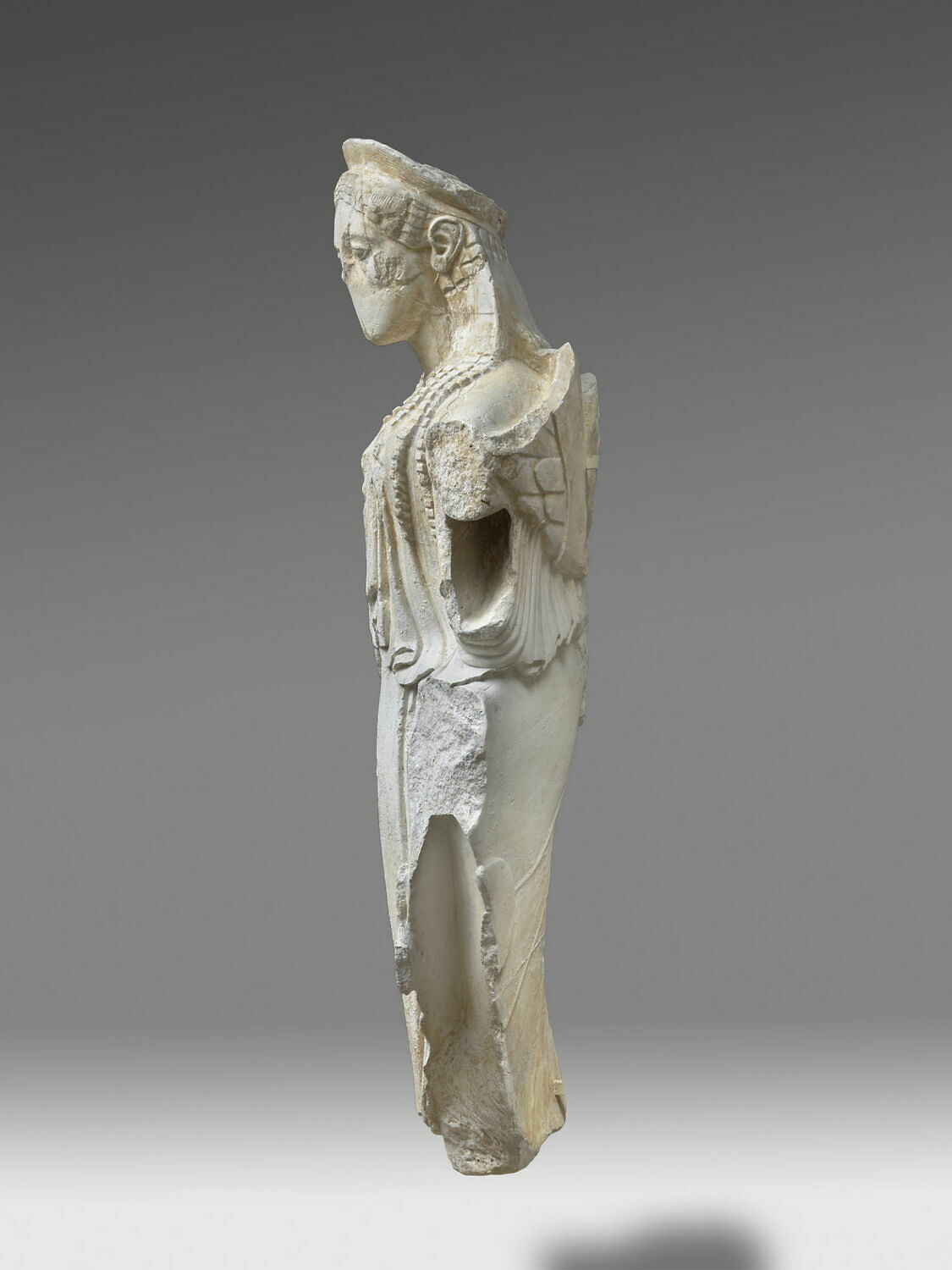 Tirage intégral d'une statue de Niké - Louvre site des collections