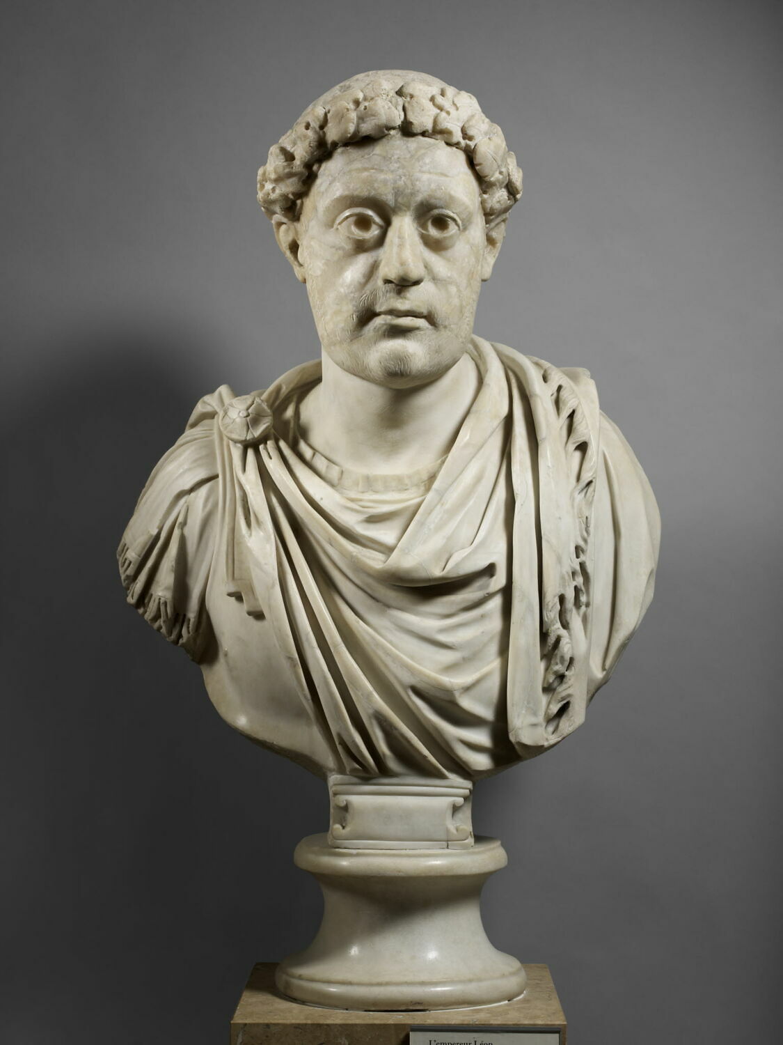 statue, antiquité tardive ; byzantin

Date de création/fabrication : 3e quart Ve s. ap. J.-C. (450 - 475)