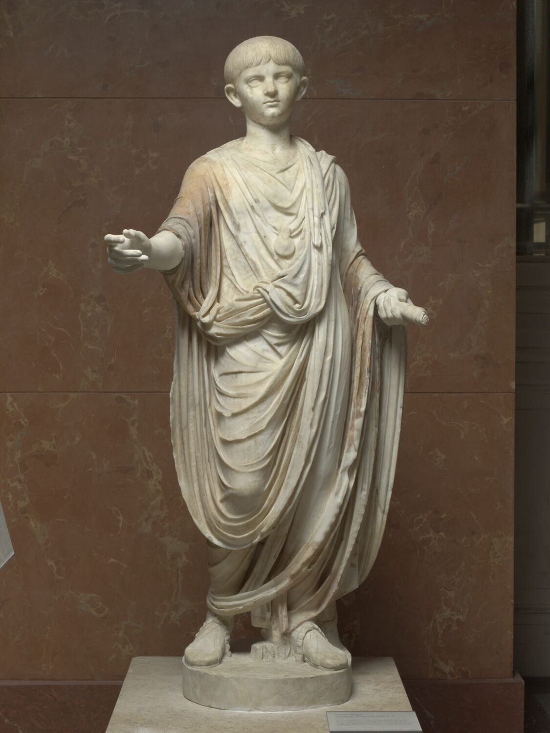 statue de Britannicus enfant, до 51