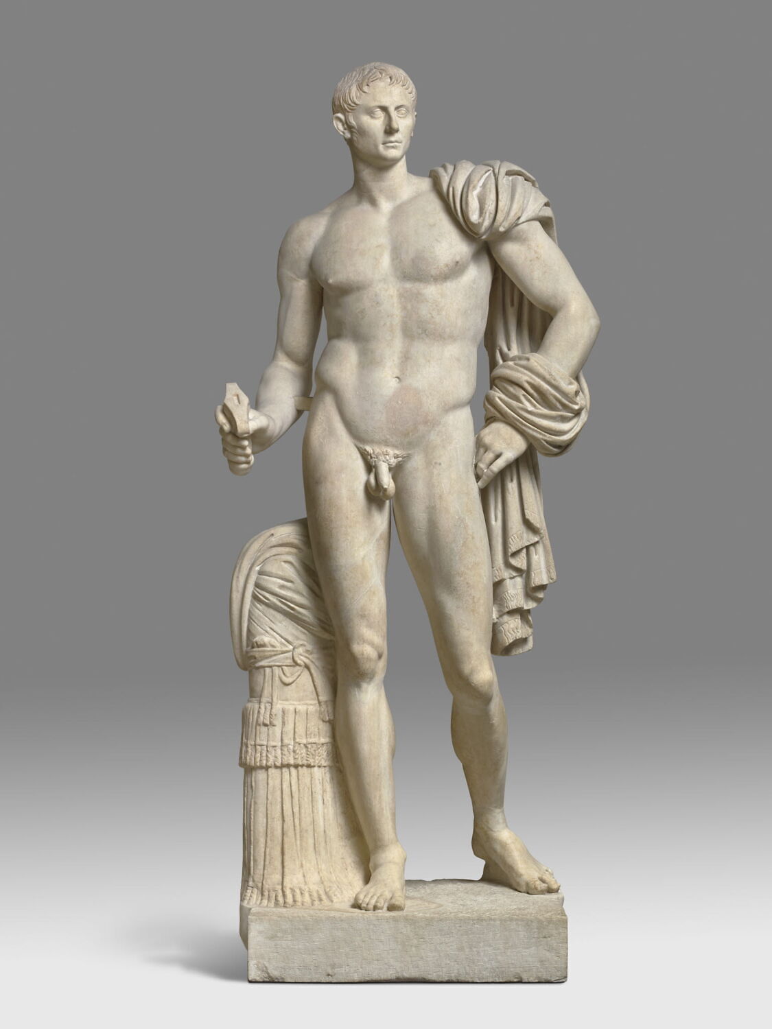 statue, Ophélion, romain républicain

Date de création/fabrication : 4e quart Ie s. av. J.-C. (tête moderne  d'après Boschung) (-25 - 0)