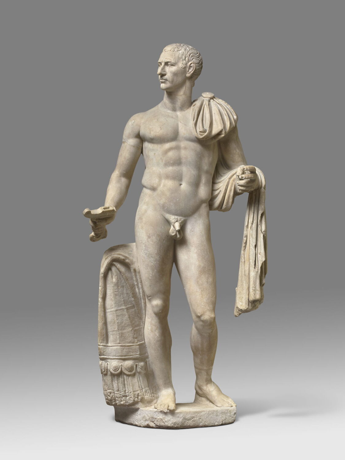 statue, romain impérial

Date de création/fabrication : 1e quart Ie s. ap. J.-C. (1 - 25)